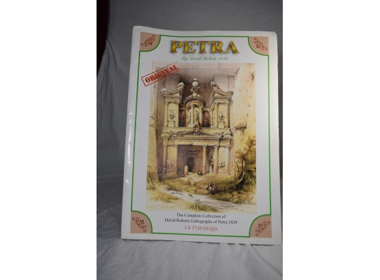A Historical Portfolio By David Roberts  Showing 13 Of The Best  Works Of Petra
