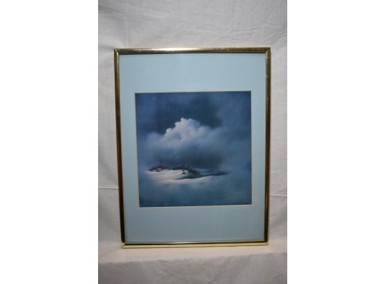A Color Lithograph Framed Matted And Signed By The Artist