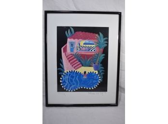 Framed And Signed Print By Katherine Lee Ney