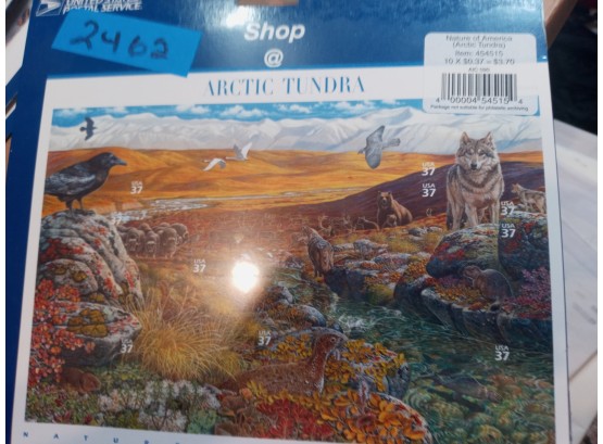 Arctic Tundra Stamp Sheet