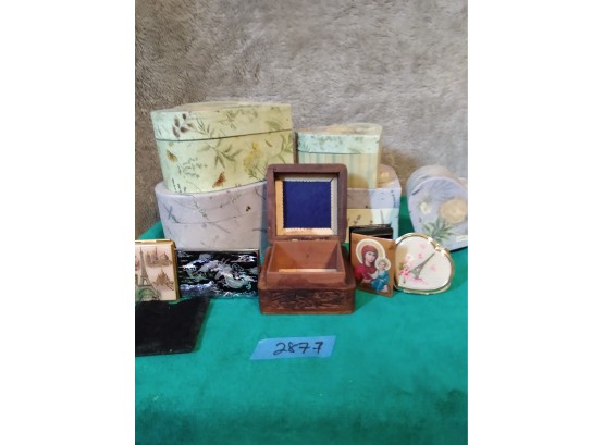 Various Boxes And Trinkets
