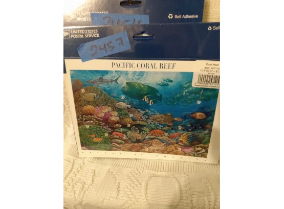 Pacific Coral Reef Stamp Sheet
