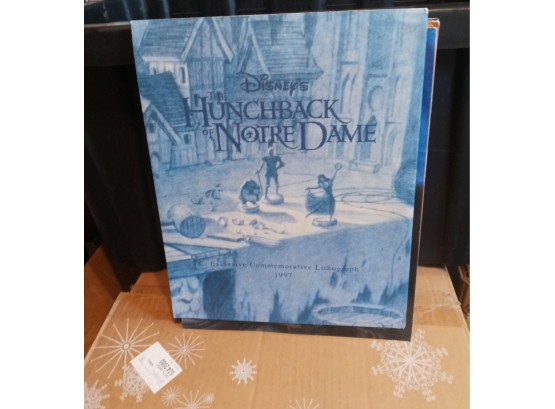 Disney's Hunchback Of Notre Dame Lithograph
