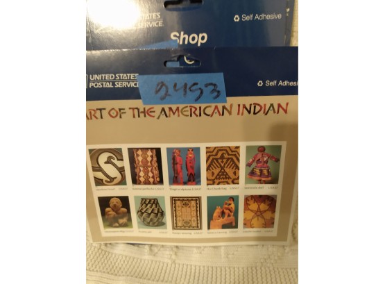 American Indian Stamp Sheet