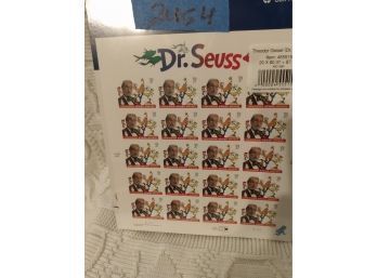Dr.Seuss Stamp Sheet