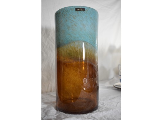 Max Cocos Multi Colored Glass Vase 12 Inches Tall