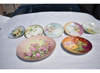 Beautiful Collection Of Had Painted Plates