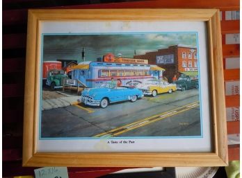 Framed Print  Titled A Taste Of The Past By Ken Zilla