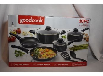 10 Piece Goodcook Pots & Pan Set Brand New In The Box