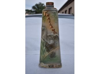 Genuine Regal China Handcrafted Jim Beam Bottle Of Thailand From The Nation Of Wonder Series