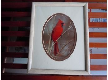 For The Birds Matted Framed And Signed By The Artist