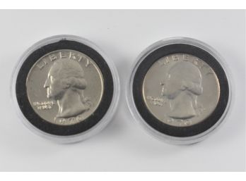 Uncirculated 1970 P & D Quarter