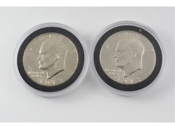 1973 P & D Eisenhower Dollar