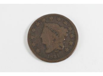 1831 One Cent
