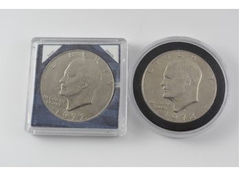 1972 D Eisenhower Dollar (2)