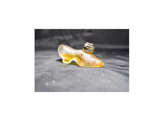 Glass Slipper By Avon Perfume Bottle