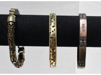 Set Of 3  Bracelets