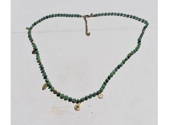Green Necklace Marked Chico's