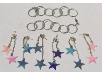 Color Changing Star Earrings