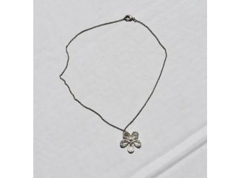 Crystal Flower Necklace