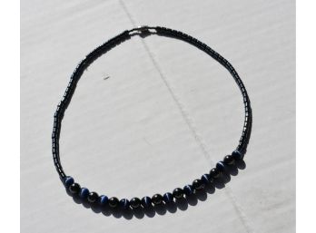 Blue & Black Necklace