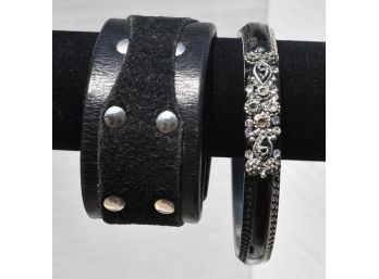 Pair Of Black Bracelets