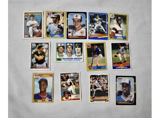 Collection Of Baseball Sports Cards
