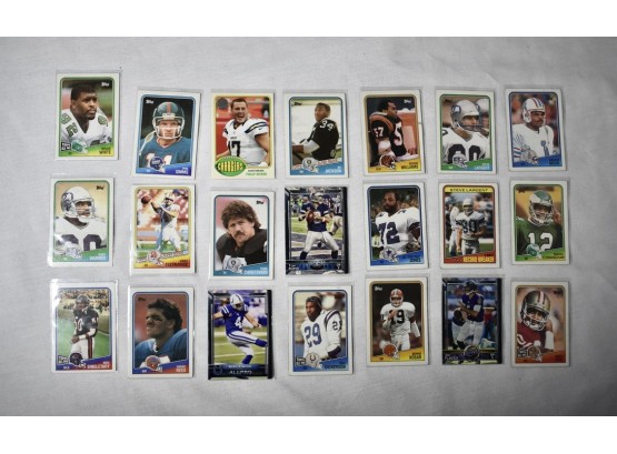 Collection Of Football Sports Cards