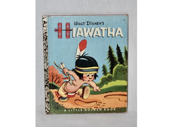 Walt Disney's Hiawatha Little Golden Book