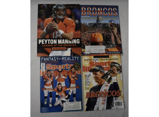 4 Tribute Books About Peyton Manning And The Road To The Superbowl
