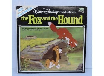 Disney's The Fox & The Hound Story Book And Record Album