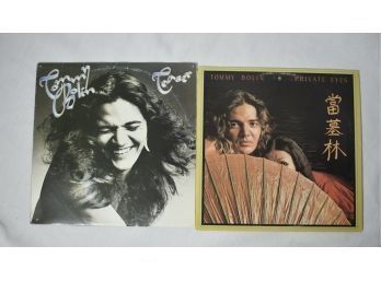 2 Fantastic Vinyl Records By Tommy Bolin