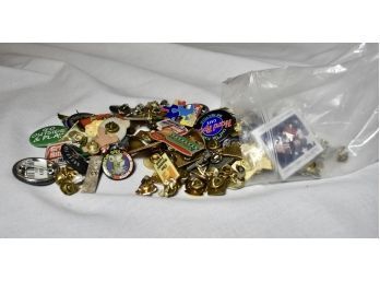 Bag Full Of Hat Pins And Button Pins
