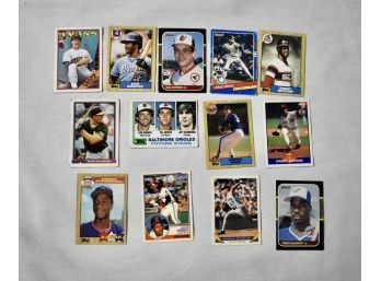 Collection Of Baseball Sports Cards