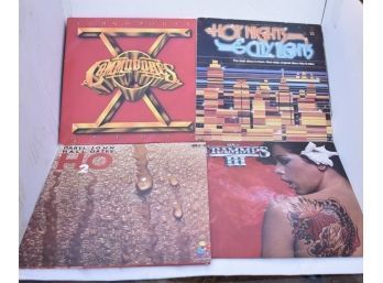 4 Vinyl Records From The 70s - The Commodores-the Tramps-hall & Oates-& More