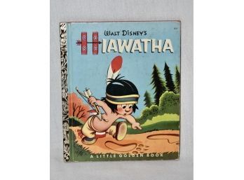 Walt Disney's Hiawatha Little Golden Book