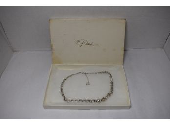 Vintage Gift Box From The Denver W/ A Vintage Necklace By Trifari
