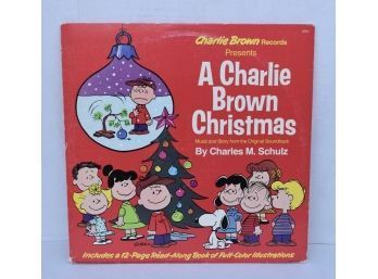 A Charlie Brown Christmas Vinyl Record & Story Book