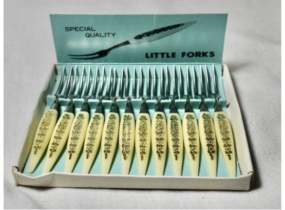 Vintage Hors D' Oeuvres Forks