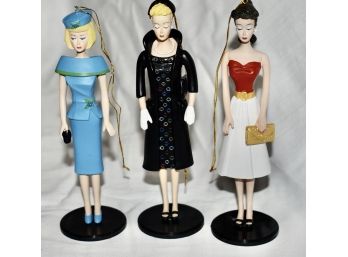 3 Iconic Fashionista Christmas Ornaments From The World Of Barbie