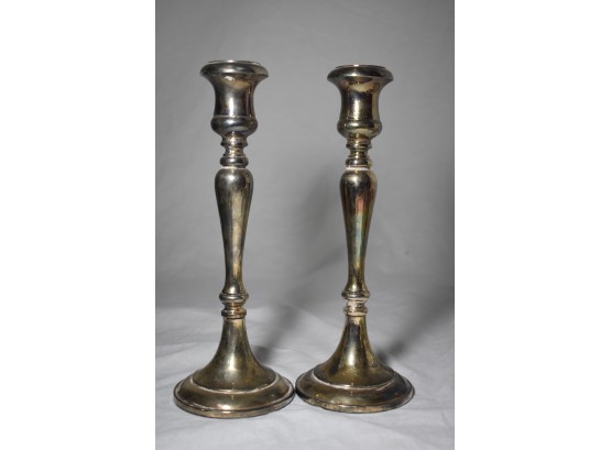 A Pair Of  Candlesticks Made In Italy