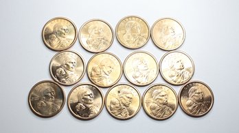 Lot Of (13) One Dollar Coin, Susan B. Anthony - U.S. 2000 P