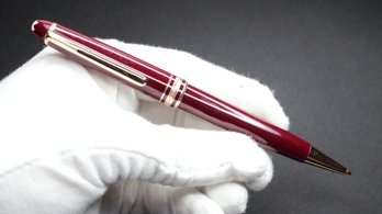 Montblanc Meisterstuck Burgundy Bordeaux Mechanical Pencil 0.5mm