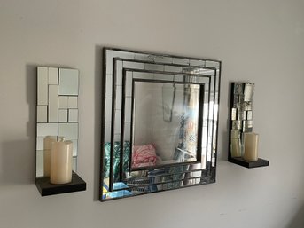 Mirror And Mirrored Wall Sconces