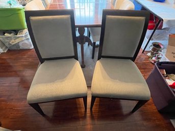 Pair Restoration Hardware Chairs