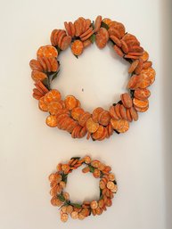 Orange Sugar Wreaths
