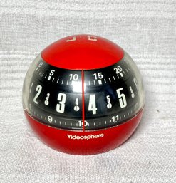 Vintage Retro JC Videosphere MCM Alarm Clock