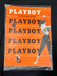 PLAYBOY MAGAZINE - MARCH 1954