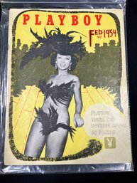 PLAYBOY MAGAZINE - FEBRUARY 1954
