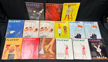PLAYBOY MAGAZINES - 1959  MONTHLY ISSUES LOT